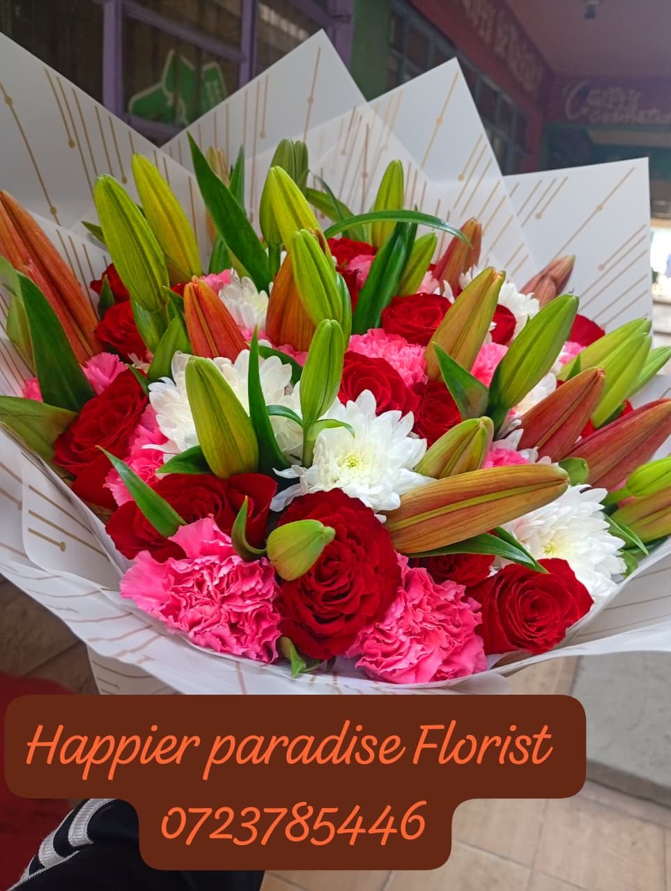 Rainbow Mixed Bouquet Nairobi Kenya